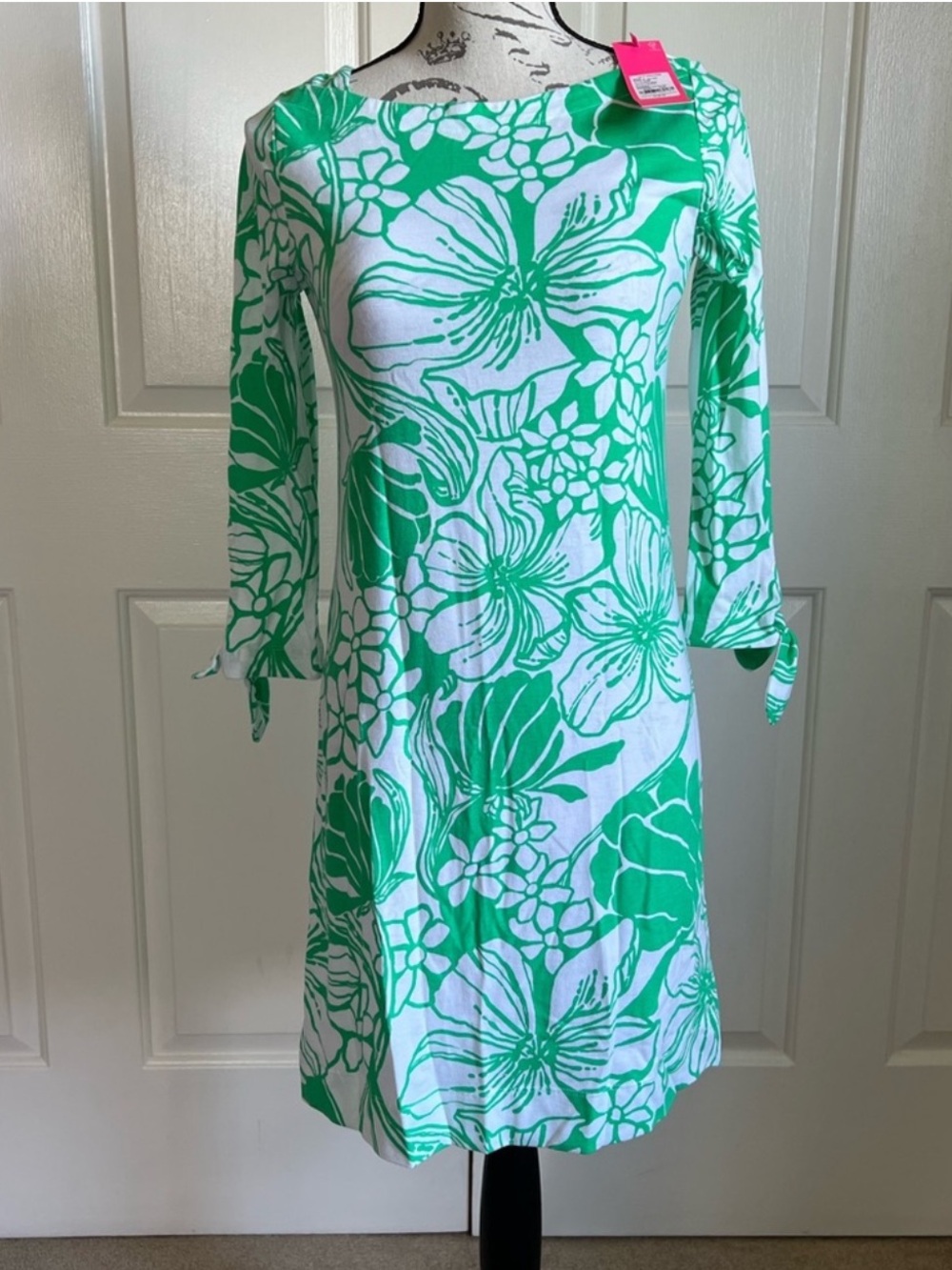 Lilly Pulitzer Spearmint Floral Shift Dress